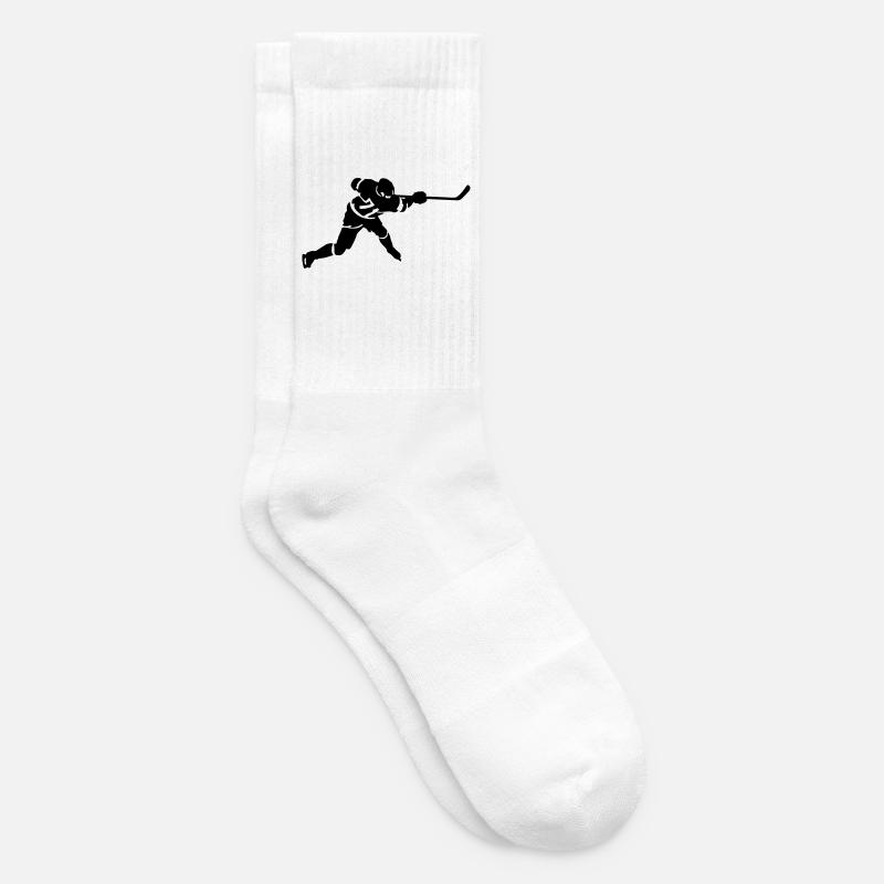 Eishockey - Tennissocken - Weiß