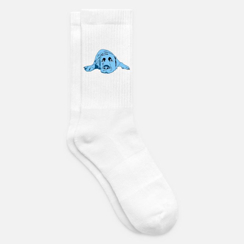 Labrador - Tennissocken - Weiß