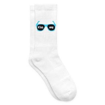kiss_me - Chaussettes de tennis - blanc - Droite