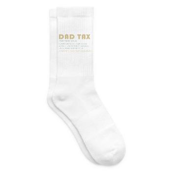Dad Tax: Dad's Buying for Kids - Tennis socks - white - Right