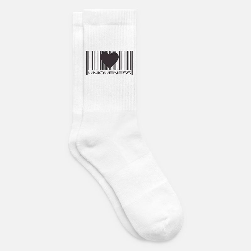 Uniqueness - Tennissocken - Weiß