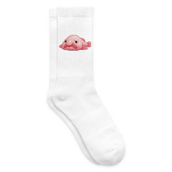 Blobfisch - Tennissocken - Weiß - Rechts