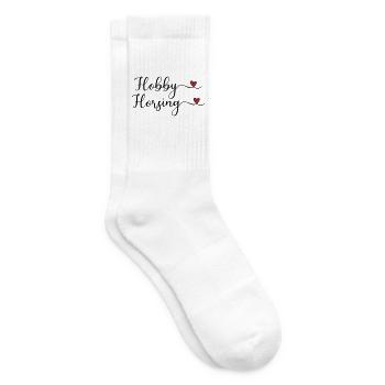 Hobby Horsing - Tennissocken - Weiß - Rechts