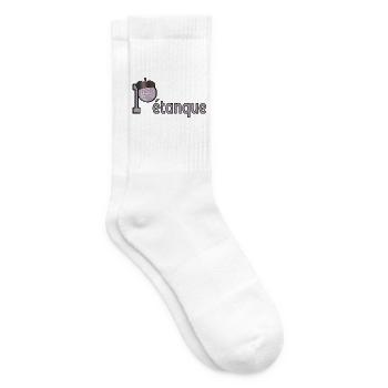 Petanque-Ball - Tennissocken - Weiß - Rechts