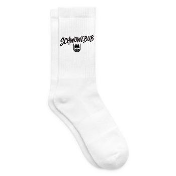 Banater Schwaben | Schwowebub | Tradition - Tennissocken - Weiß - Rechts