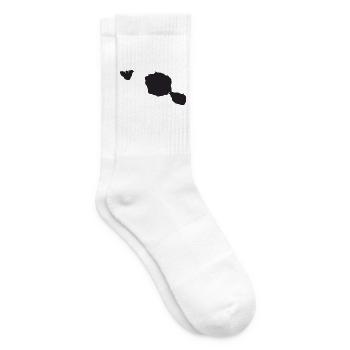 Moorea Tahiti T-Shirt Humorgeschenk - Tennissocken - Weiß - Rechts