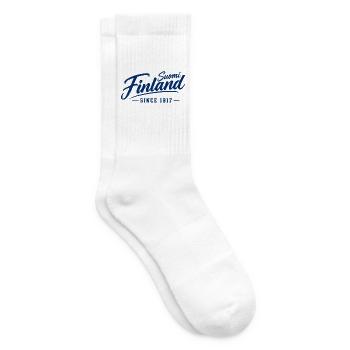 Suomi - Finland - Since 1917 - Finnland - Helsinki - Tennissocken - Weiß - Rechts