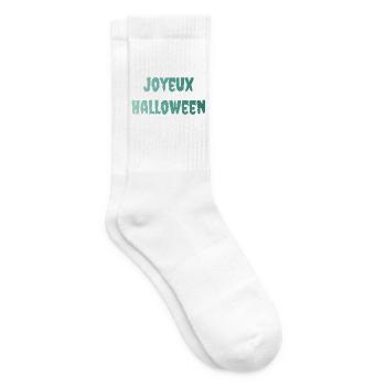 HALLOWEEN. KÜRBIS. HALLOWEEN KÜRBIS - Tennissocken - Weiß - Rechts