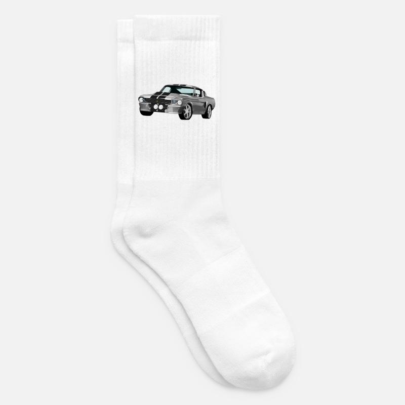 Auto - Tennissocken - Weiß