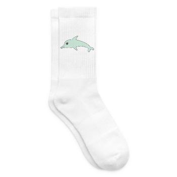 Dolphin Dolphins - Tennis socks - white - Right