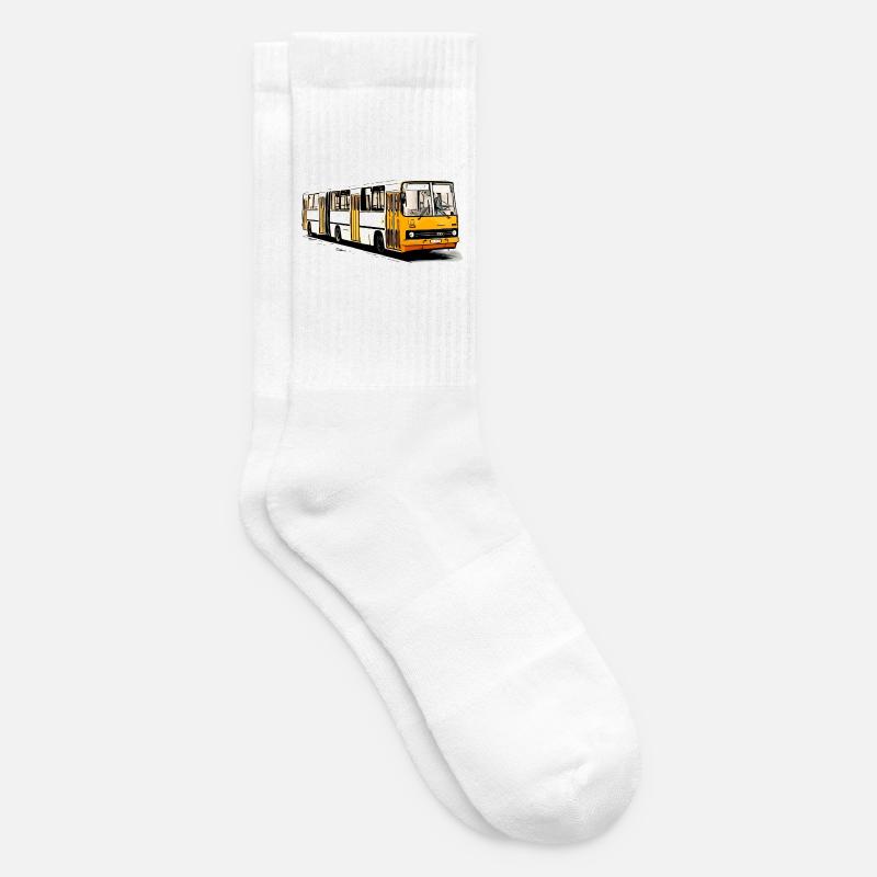 Ikarus Gelenkbus | Schlenki - Tennissocken - Weiß