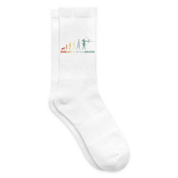 Archers Evolution - Tennis socks - white - Right