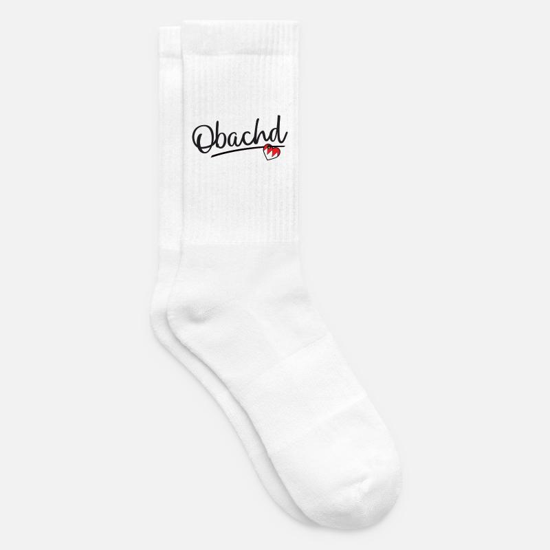 Obachd - Tennissocken - Weiß