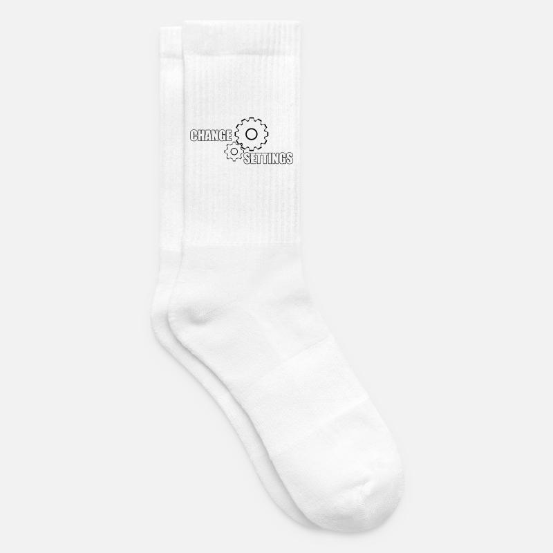 MODIFIER LES PARAMÈTRES - Chaussettes de tennis - blanc
