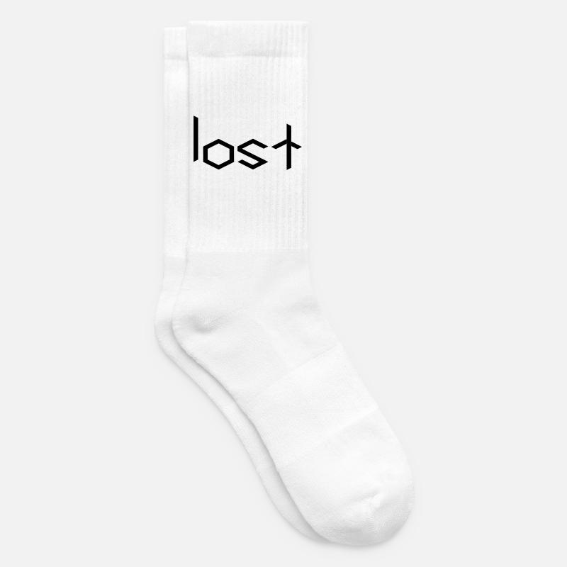 lost - Tennissocken - Weiß