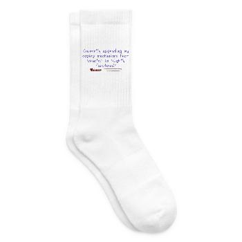 Conception d’adaptation chaotique à légèrement fonctionnelle - Chaussettes de tennis - blanc - Droite