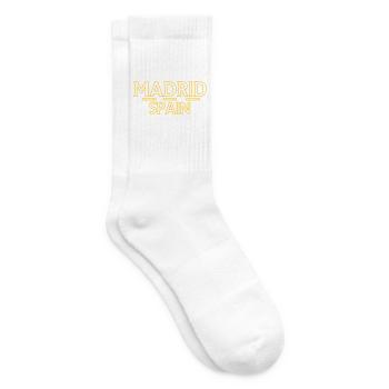 Madrid – Spanien - Tennissocken - Weiß - Rechts