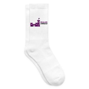 Burg Schloss Realms Unread - Tennissocken - Weiß - Rechts