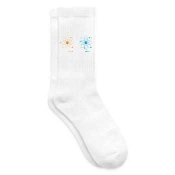 Chemielehrer Chemie Chemiker - Tennissocken - Weiß - Rechts