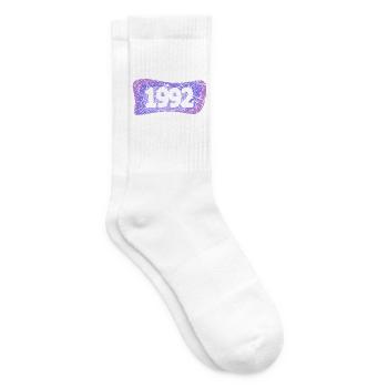 Uni 1992 - Tennissocken - Weiß - Rechts