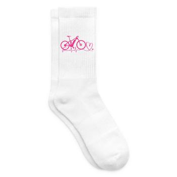 E-Bike EBike E Bike - Tennissocken - Weiß - Rechts