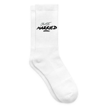just married 2C - Tennissocken - Weiß - Rechts