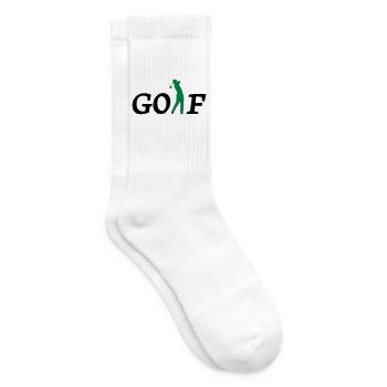 Golf - Tennissocken - Weiß - Rechts
