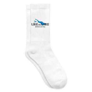 Like the Lake - Bregenz am Bodensee - Tennissocken - Weiß - Rechts