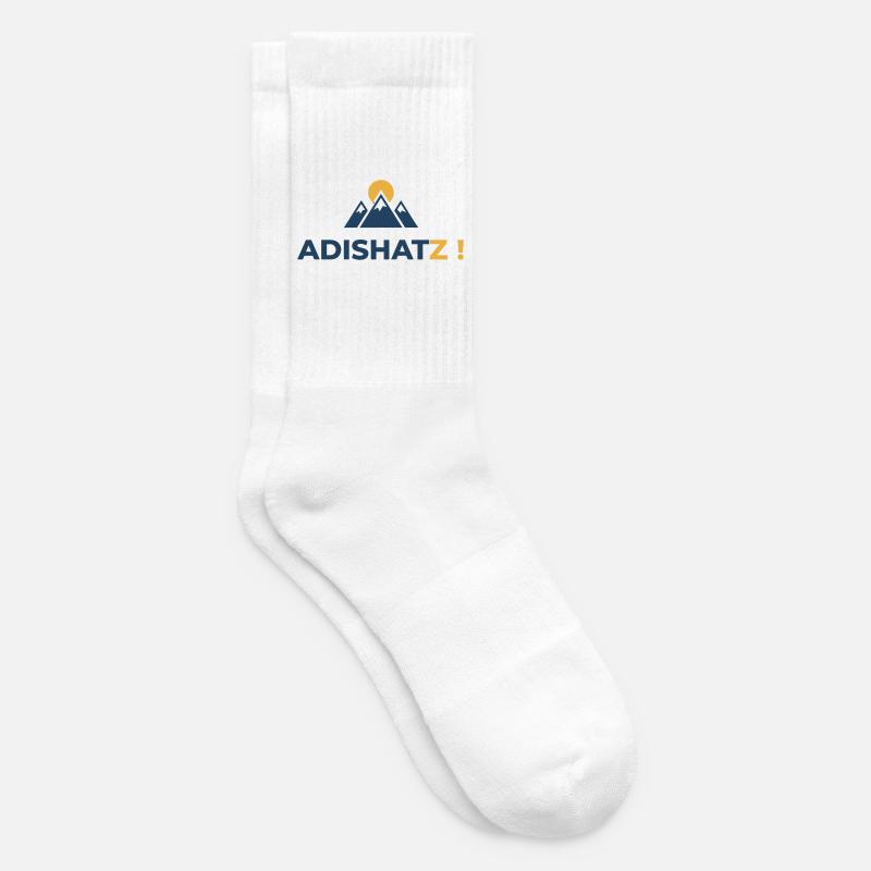 ADISHATZ! - Chaussettes de tennis - blanc