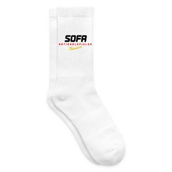 Sofa Nationalspieler - Tennissocken - Weiß - Rechts
