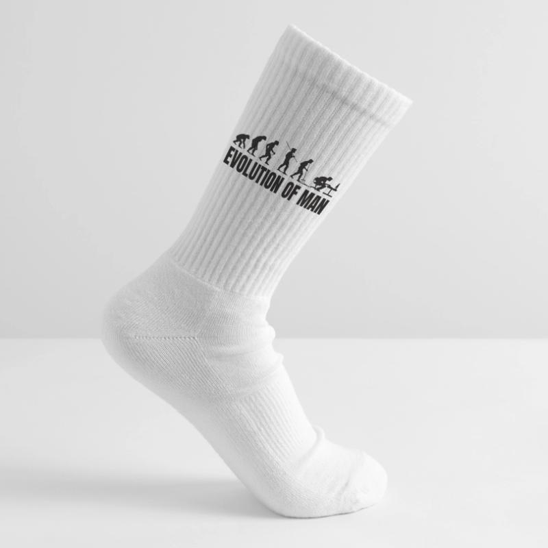 Programmierer Computerfreak Evolution Tennissocken