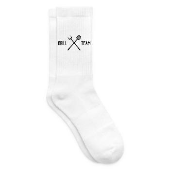 grill_team- - Tennissocken - Weiß - Rechts