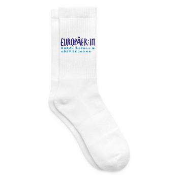 Europäer:in  - Tennissocken - Weiß - Rechts