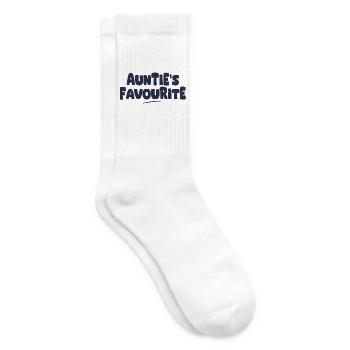 Tantes Lieblingsgeschenk - Tennissocken - Weiß - Rechts