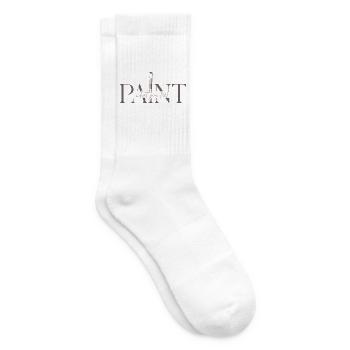 Male deine Gefühle – Kreativität & Kunst - Paint - Tennissocken - Weiß - Rechts