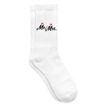 wedding - Tennis socks - white - Right