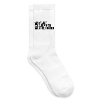 Feuerwehrmann - Tennissocken - Weiß - Rechts