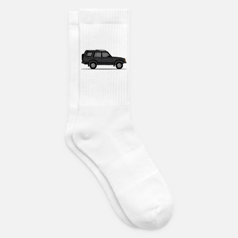 Discovery 2 Black - Tennis socks - white