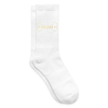 Dog Lover Dog Friend Gold Bone Dogs Fan Animal - Chaussettes de tennis - blanc - Droite