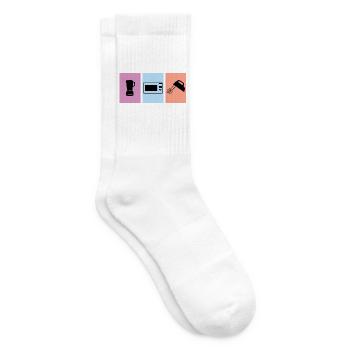Cook - Tennis socks - white - Right
