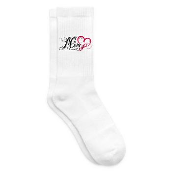 Mom Mama Muttertag - Tennissocken - Weiß - Rechts