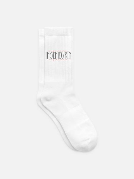 Ingenieurin Geschenk Ingenieur Studium Beruf - Tennissocken - Weiß