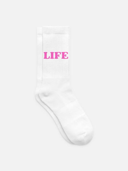 Choose Life - Statement fürs Leben! Was wählst du? - Tennissocken - Weiß