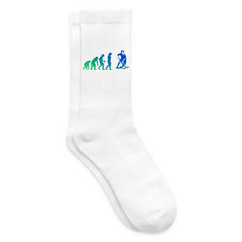 Floorball Liebe klarer Look für Unihockey - Tennissocken - Weiß - Rechts