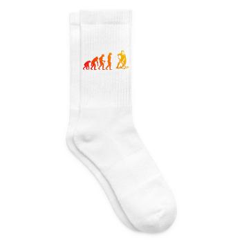 Œuvres modernes de floorball - Chaussettes de tennis - blanc - Droite