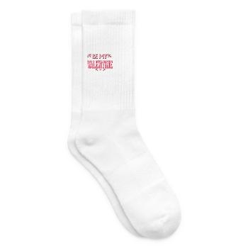 Be My Valentine Romantic Heart - Tennis socks - white - Right