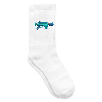 Wasserpistole - Tennissocken - Weiß - Rechts
