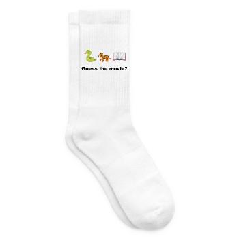 Dschungelbuch & Tiere: Verspieltes Lesen Rate mal, was der Film ist? - Tennissocken - Weiß - Rechts