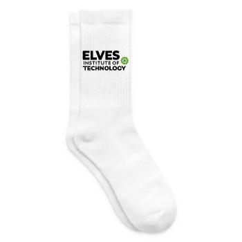 Elfen-Technik-Institut Logo - Tennissocken - Weiß - Rechts