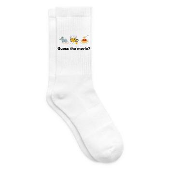 Chef Mouse mit Spaghetti - Tennissocken - Weiß - Rechts